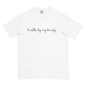 UglyFace "Hustle" garment-dyed heavyweight t-shirt
