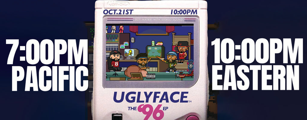 🔥 UglyFace '96 EP Re-Release & Live Listening Party! 🔥