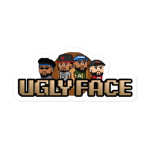 '96 UglyFace Vinyl Sticker